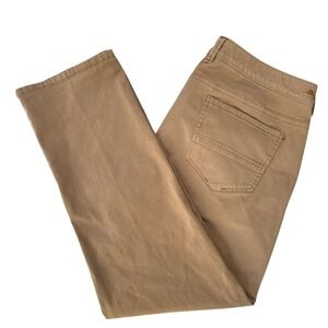 Tommy Bahama Mens Camel Tan Straight Leg Pants 38x32 Coast Casual Preppy Comfort
